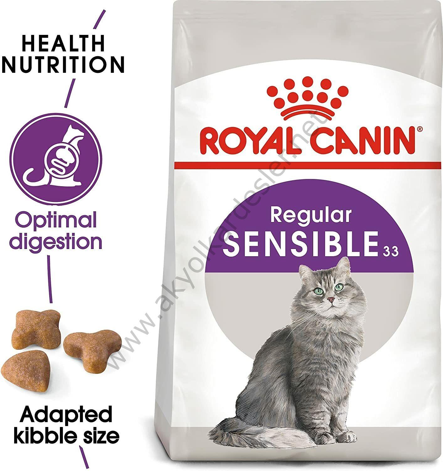 Royal Canin Sensible 33 Hassas Sindirim Sistemli Yetişkin Kedi Maması 2 kg