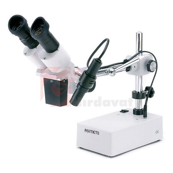 Asimeto AS-642 Çift Okülerli Mikroskop ST50 20X