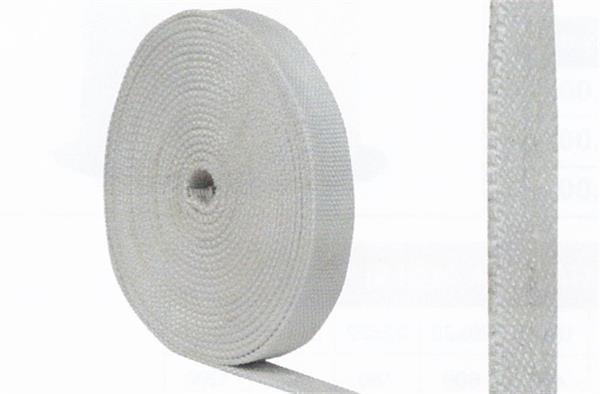 Cam Elyaf Şerit Egsoz Sargısı Yanmaz Amyant 100x2mm - 10 metre