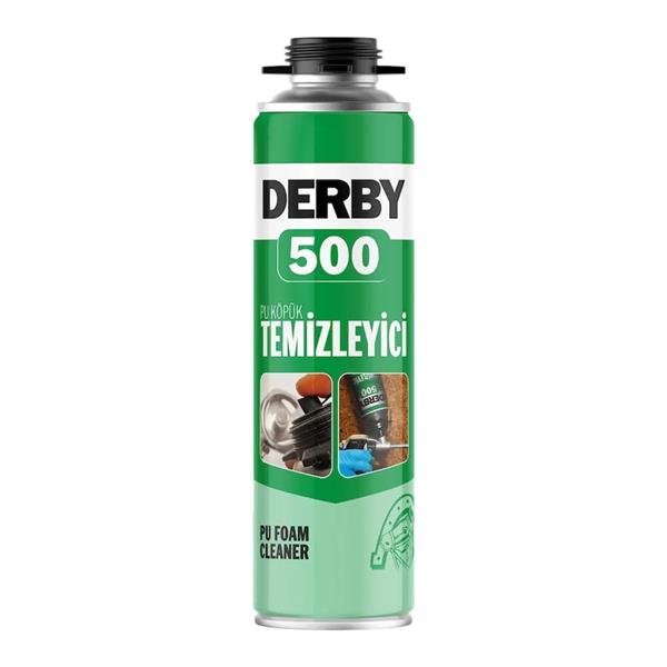 Derby Poliüretan Köpük Temizleyici - 500ml - 12 Adet - 1 Koli