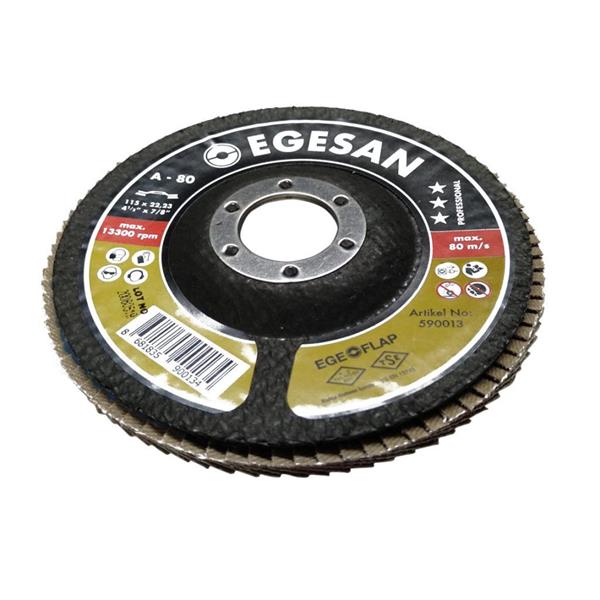 Egesan Flap Disk 80 Kum 115mm Aluminyum Oksit