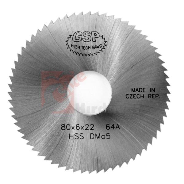 GSP Metal Daire Testere 125x1.0mm 160 Diş DIN 1837/A HSS