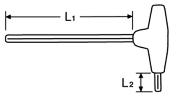 HEYCO Yuvarlak Baş T Tip Alyan 4,00 mm