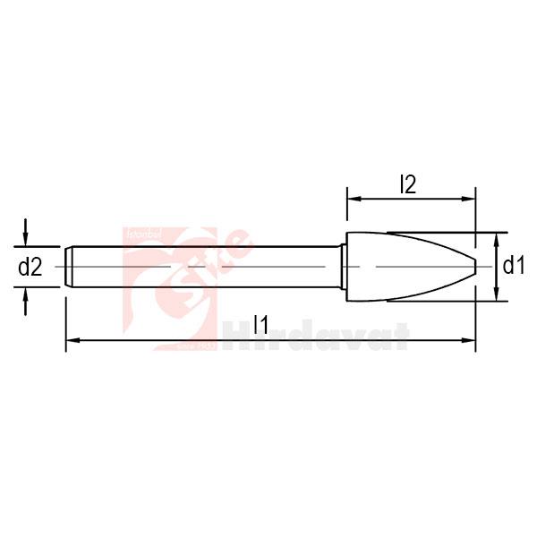 MasterCut Karbür Kalıpçı Frezesi SG-1ML6 Talaş Kırıcılı