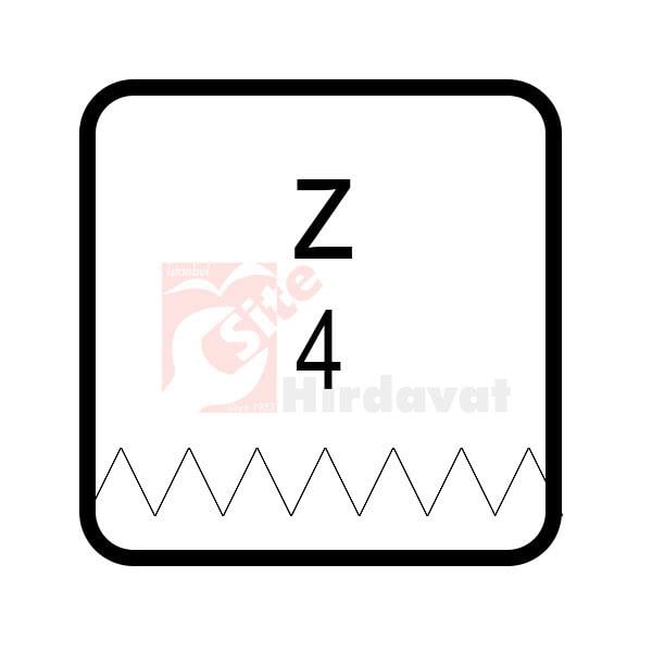 PLD Karbür Parmak Freze 1.5mm TiALN 4Z