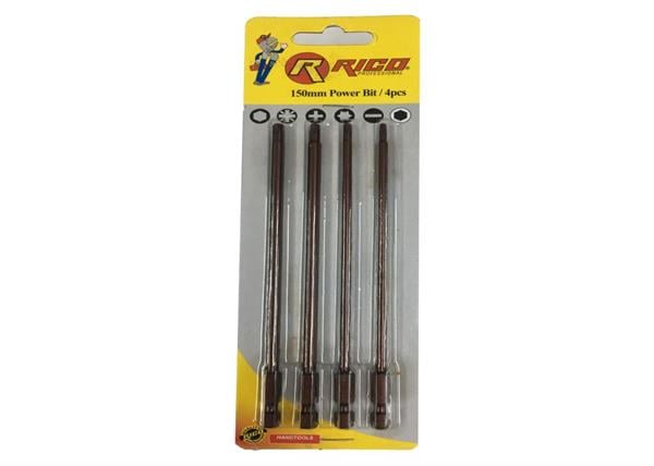 Rico Torx Bits Set - Çok Uzun 150mm, 4 Parça