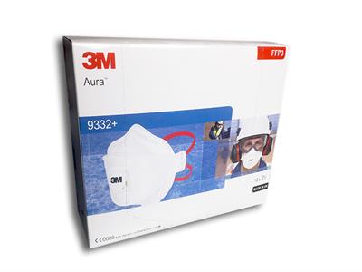 3M Aura Partikül Solunum Maskesi FFP3 - 3M-9332+