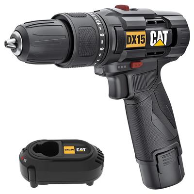 CAT DX15 12Volt/2.0Ah Li-ion Profesyonel Şarjlı Darbeli Matkap