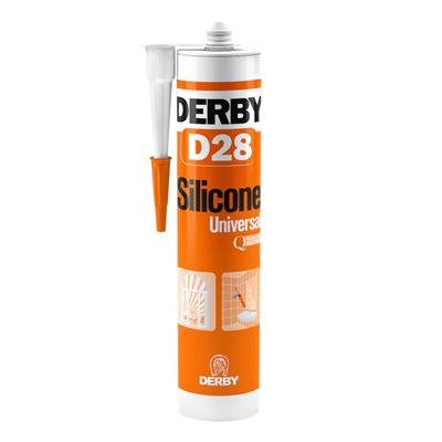 Derby D28 Genel Amaçlı Silikon Gri - 280g - 30 Adet - 1 Koli