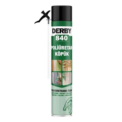 Derby Poliüretan Köpük Sprey - 840g - 16 Adet - 1 Koli