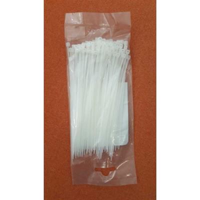 KSN Kablo Bağı Plastik Kelepçe Beyaz 4.8x430mm  -  100 Adet 