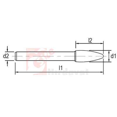 MasterCut Karbür Kalıpçı Frezesi SF-5ML6M Çapraz