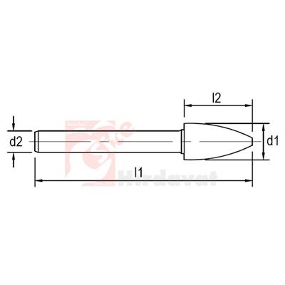 MasterCut Karbür Kalıpçı Frezesi SG-44ML3 Çapraz