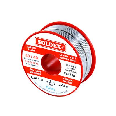 Soldex 60/40 1.20mm Lehim Teli 200gr
