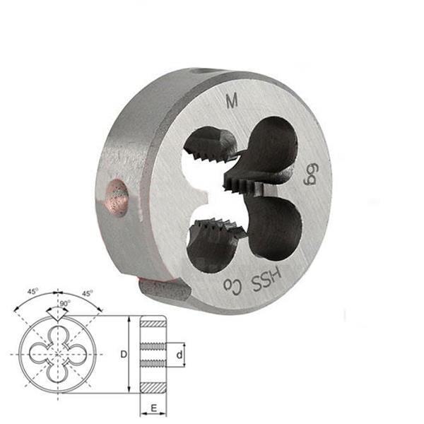 VÖLKEL M62X4.0 PAFTA DİN223, İNCE DİŞ