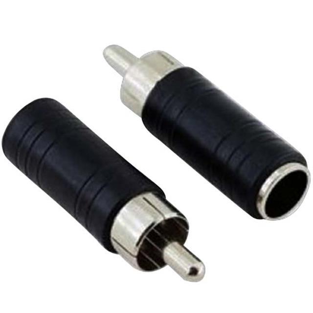1 Rca Erkek / 6.3 Mm Dişi Jack Çevirici