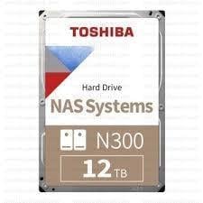12TB TOSHIBA N300 7200RPM SATA 256MB HDWG51CUZSVA