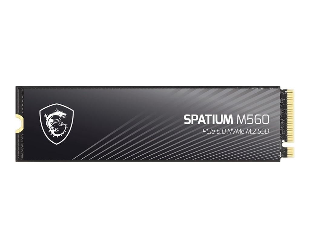1TB MSI SPATIUM M560 PCIE 5.0 NVME M.2 10200/8400MB/s