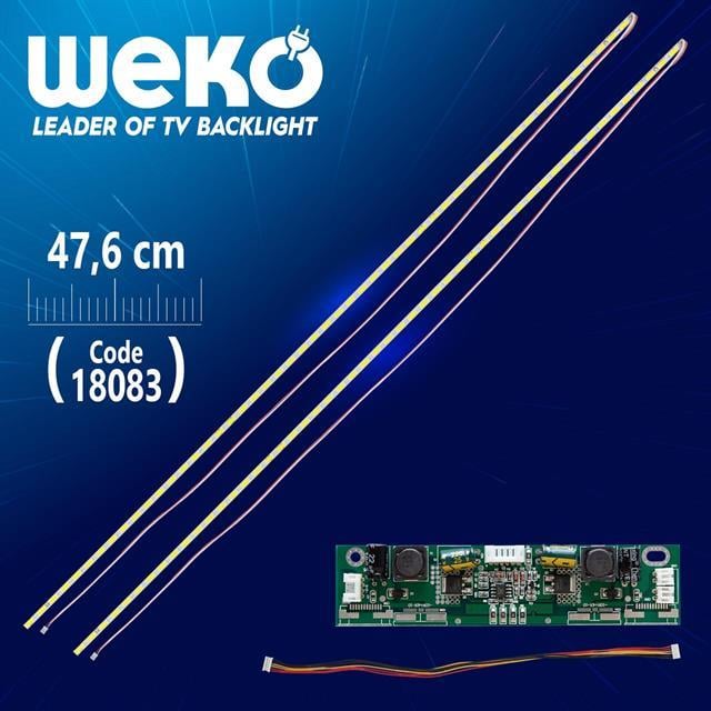 43'' Inch 51 Ledli 47 Cm Universal Tv E-Led Takımı