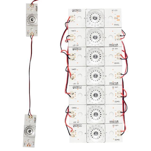 6 Volt Tek Kablolu Birbirine Bağlı Led