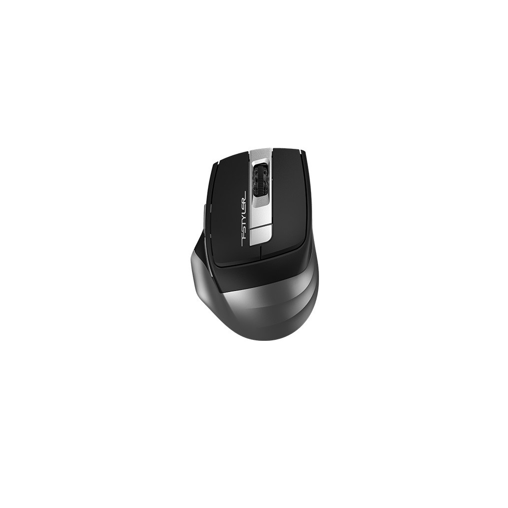 A4 TECH FB35, Grey, FSTYLER, BLUETOOTH, 2,4Ghz Kablosuz, Optik Mouse, 10-15Metre, 6 Buton, Nano Alıcı