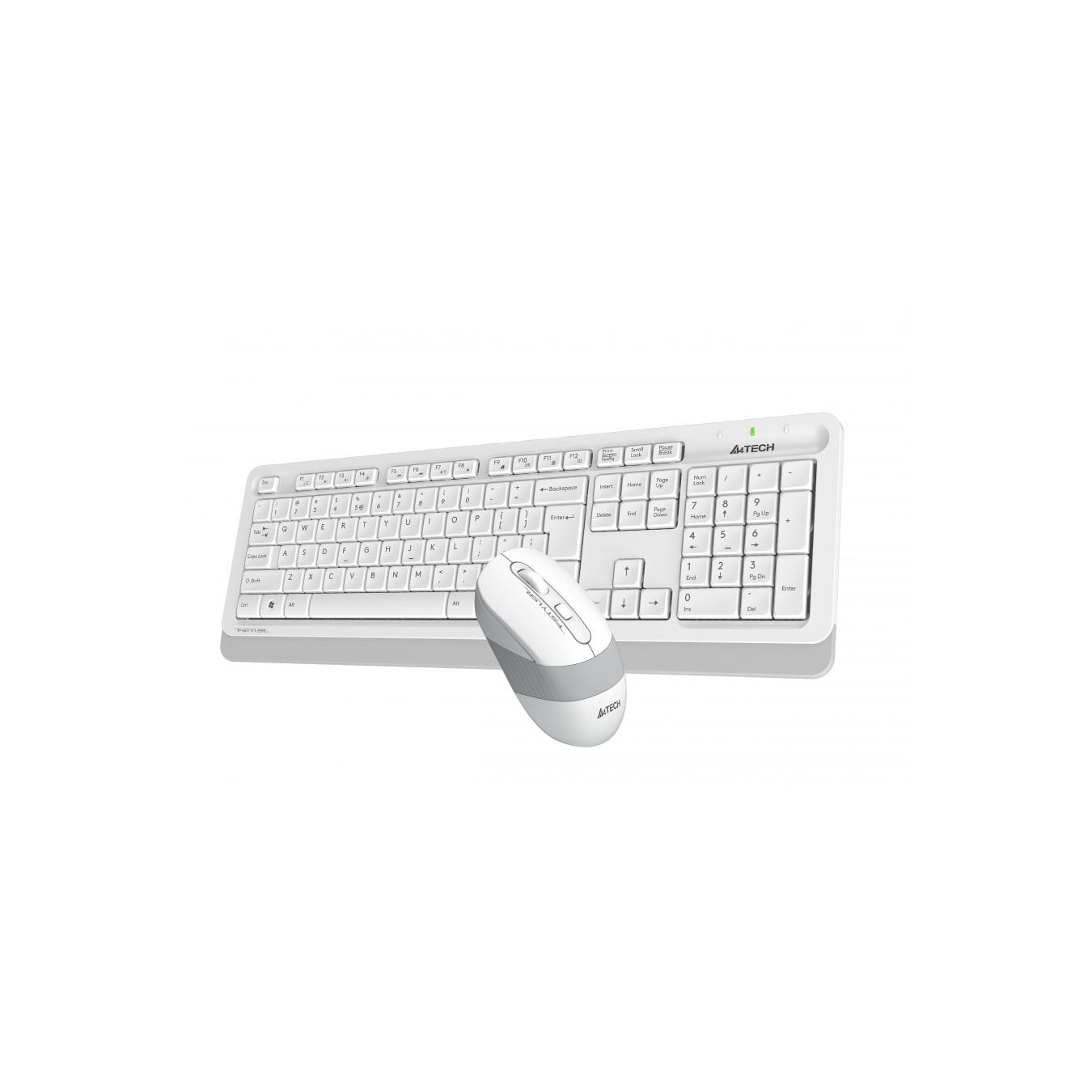 A4 TECH FG1010 KABLOSUZ STANDART BEYAZ Q KLAVYE MOUSE