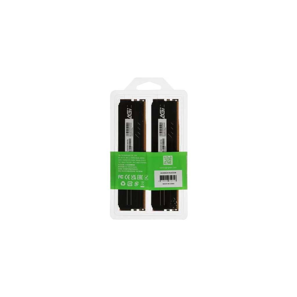 AGI AGI560016UD238-DT, 32GB (2x16Gb), DDR5, 5600Mhz, CL46, Desktop, Gaming RAM
