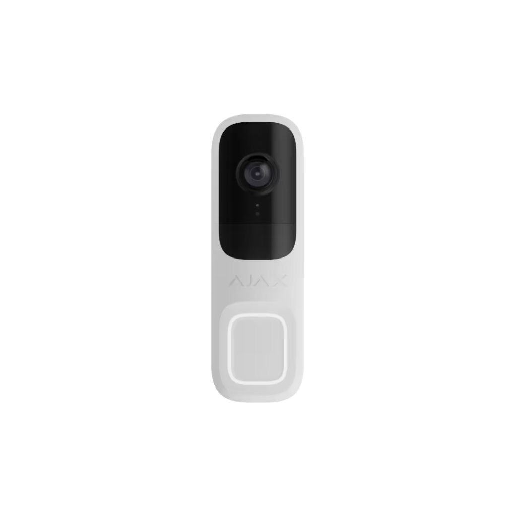 AJAX, DOORBELL, Kablosuz, Kameralı, Kapı Zili  Beyaz