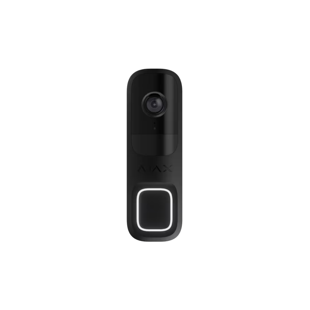 AJAX, DOORBELL, Kablosuz, Kameralı, Kapı Zili  Siyah