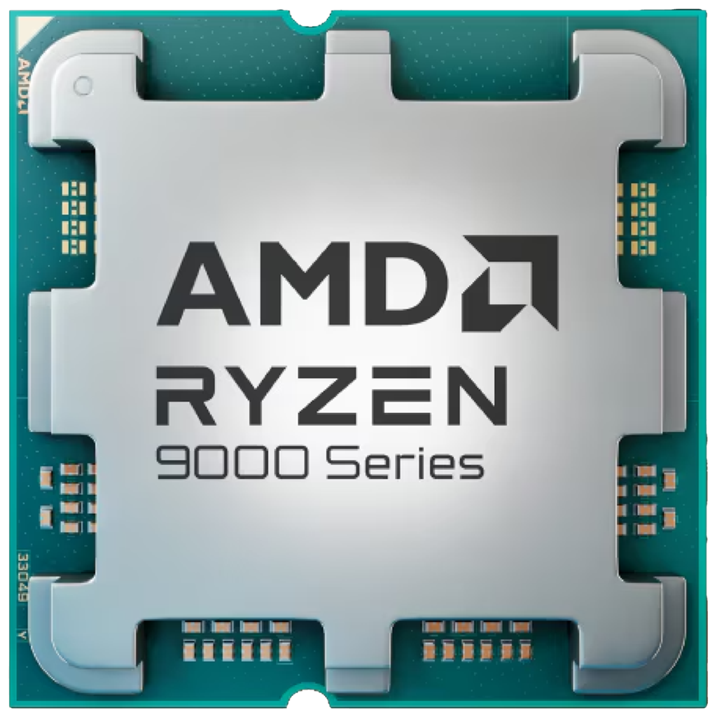 AMD RYZEN 5 9600X 6 Core, 3,90-5.40GHz, 38Mb Cache, 65W,  AM5 Soket, TRAY, (Dahili Grafik VAR, Fan YOK)