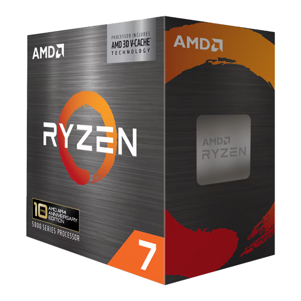 AMD RYZEN 7 5800X3D 100MB 8çekirdekli VGA YOK AM4 105w Kutulu+Fansız