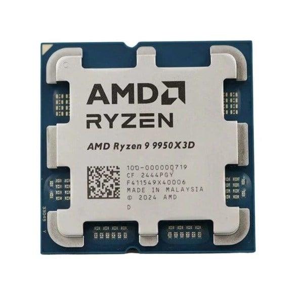 AMD RYZEN 9 9950X3D 144MB 16çekirdekli O/B UHD AM5 170w Kutusuz+Fansız
