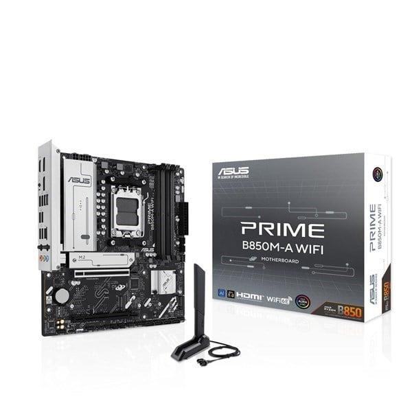 ASUS PRIME B850M-A WIFI6E DDR5 HDMI DP PCIE 5.0 AM5 mATX