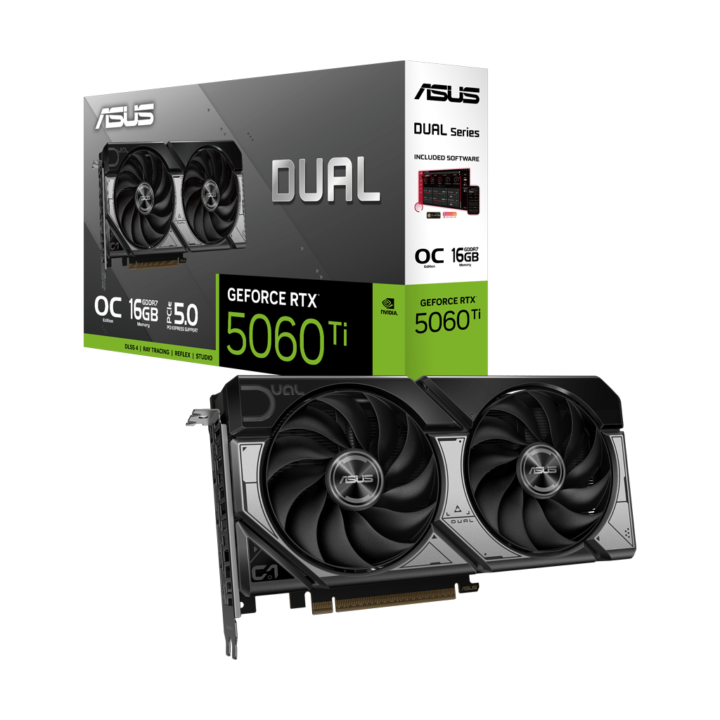 ASUS PRIME-RTX5060TI-O16G, 16Gb, 128Bit, GDDR7, 1xHDMI, 3xDP GAMING Ekran Kartı