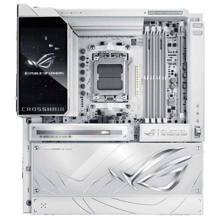 ASUS ROG CROSSHAIR X870E GLACIAL AM5 ANAKART