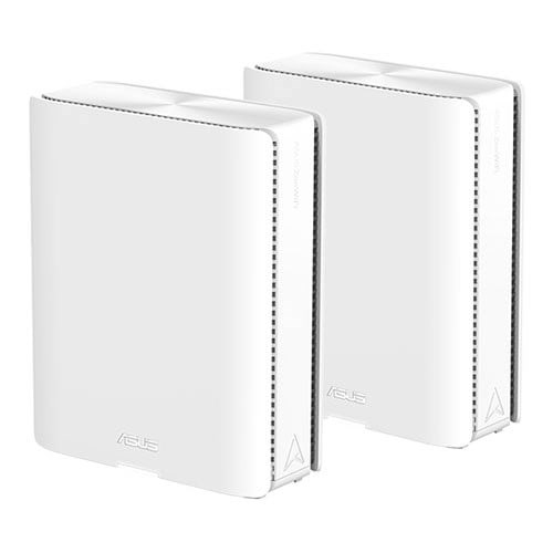 ASUS ZENWIFI BQ16-W2P WIFI7 BE25000 Dört Bantlı Mesh Router 2'li paket Beyaz