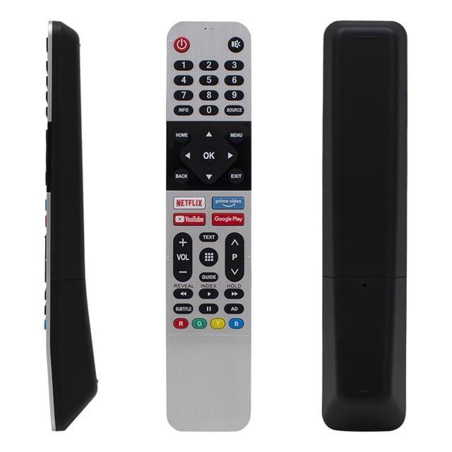 Arçelik-Beko-Grundig-Skyworth Netflix-Youtube-Prime Video-Google Play Tuşlu Ses Komutsuz Lcd Led Tv Kumanda