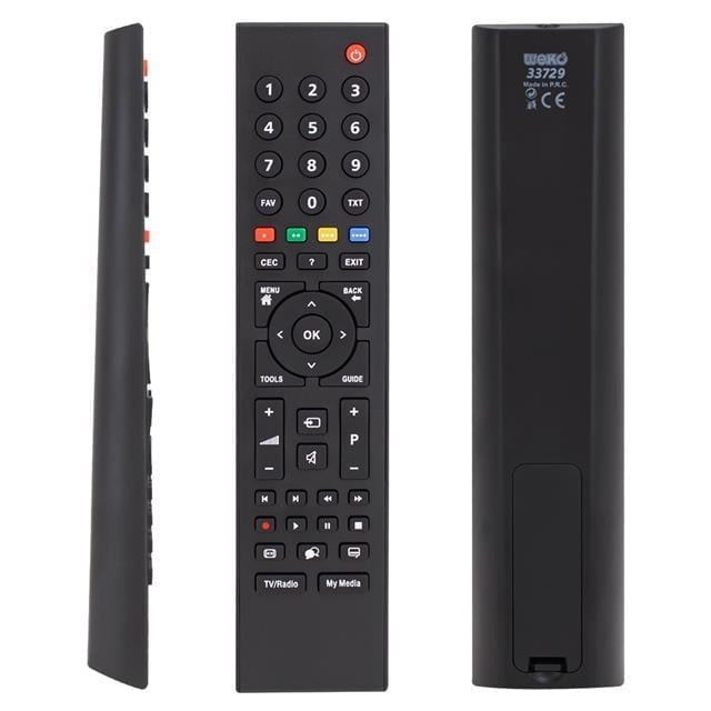 Arçelik RC3214803 - A32LB5533 - A40LB5333 / Beko B24L 5845 4B / Altus AL-32L-4950-4B Media Tuşlu Lcd Tv Kumandası