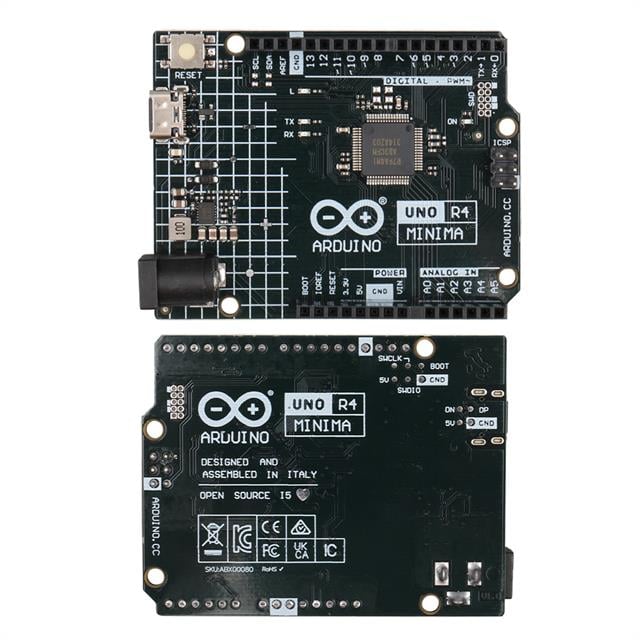 Arduino Uno R4 Minima Renesas RA4M1 (32-Bit USB-C) Geliştirme Kartı