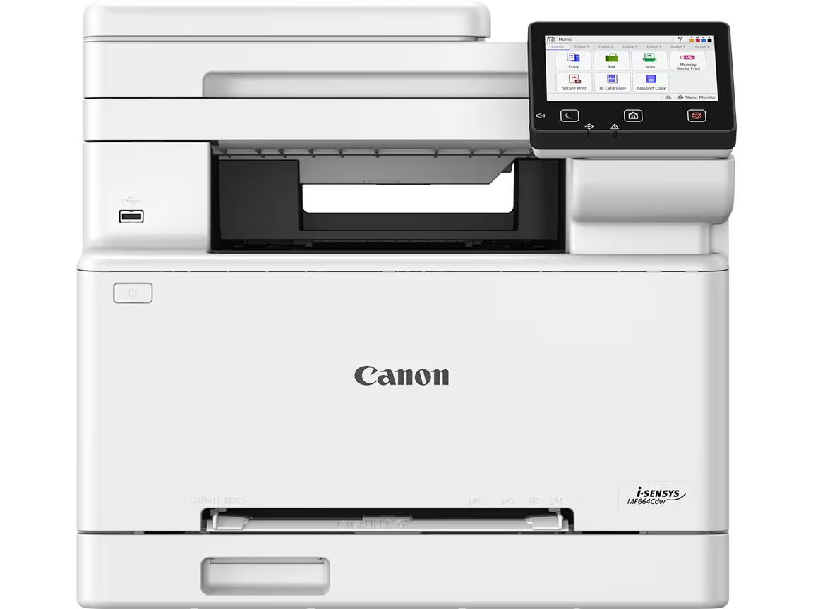 CANON MF667Cdw A4 Renkli Çok Fonksiyonlu Faxlı Laser Yazıcı USB 2.0,Ethernet,Kablosuz