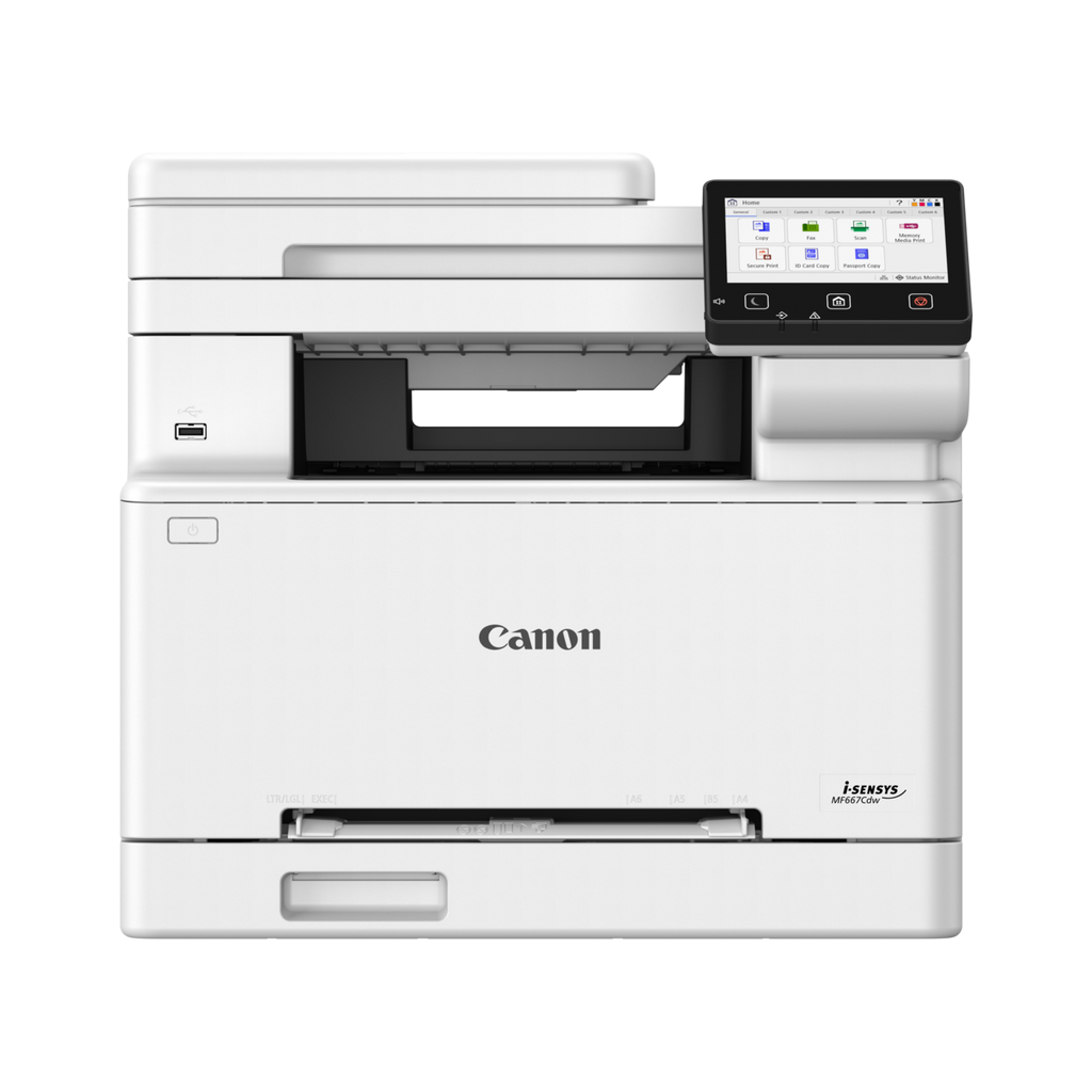 CANON i-SENSYS MF667CDW, Renkli Lazer Yazıcı,  Tarayıcı, Fotokopi, Fax, Wifi, Lan, Duplex