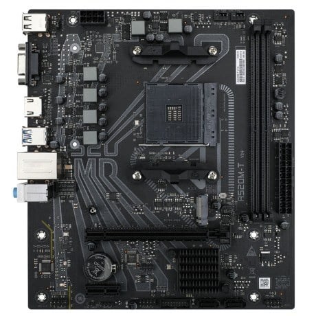 COLORFUL BATTLE-AX A520M-T V14 A520 2xDDR4 HDMI 1xM2 AM4 ANAKART
