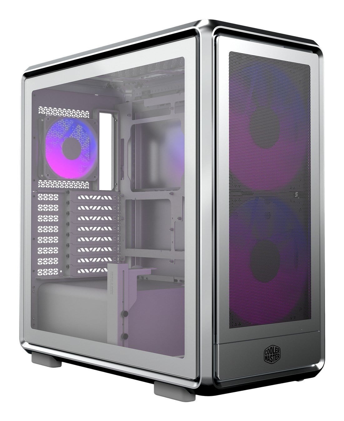COOLERMASTER MASTERFRAME 600 MESH 2-20CM Fanlı Gaming Mid-Tower PC Kasası Gümüş