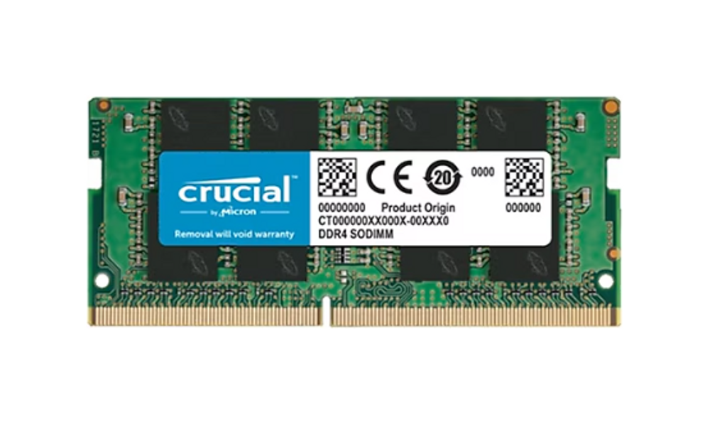 CRUCIAL 32GB DDR4 3200MHZ CL22 NOTEBOOK RAM VALUE CT32G4SFD832A