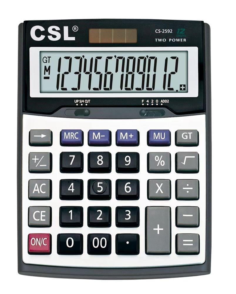 CSL CS-2592 12 Hane Masa Tipi Hesap Makinesi