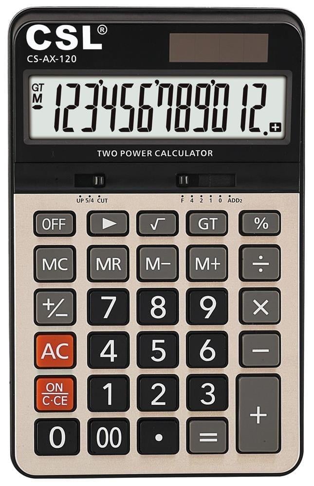 CSL CS-AX-120 12 Hane Masa Tipi Hesap Makinesi