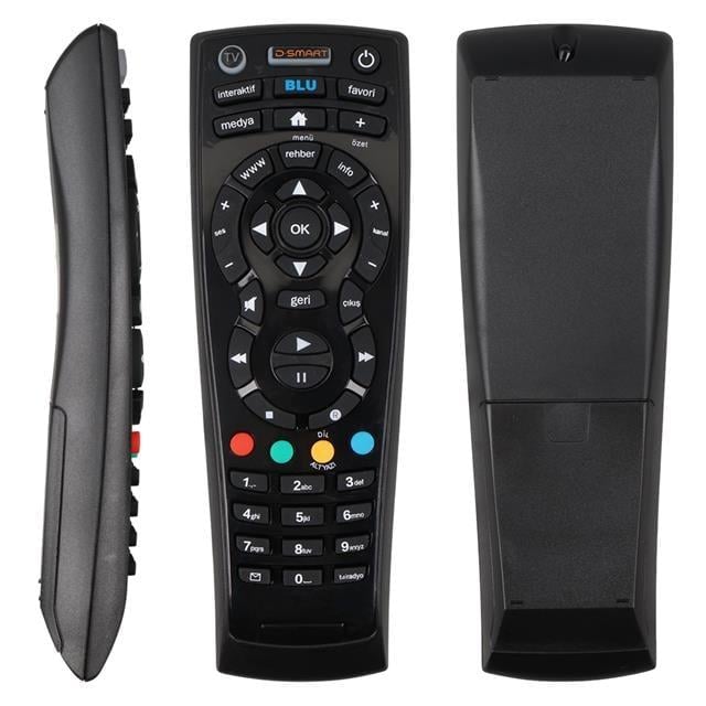 D-Smart HD BLU - Go Akıllı Uydu Alıcı Kumandası