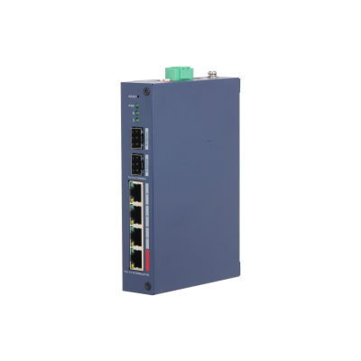 DAHUA 4port Poe 10/100 2xSFP Cloud Yönetilebilir Switch CHS4206-4ET-90