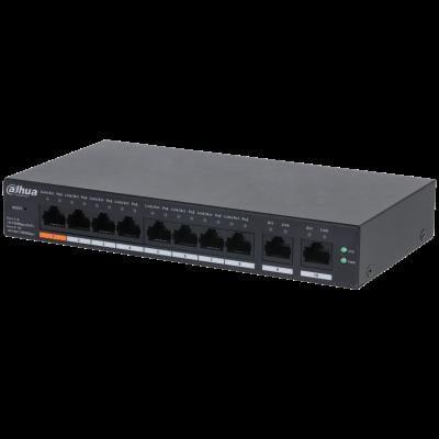 DAHUA CS4010-8ET-60 8XFE- 2XGE YÖNETİLEBİLİR 60W POE SWITCH