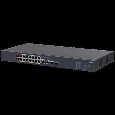 DAHUA CS4218-16ET-135 16 PORT16XFE-2XGE-2XGE/SFP YÖNETİLEBİLİR 135W POE SWİTCH